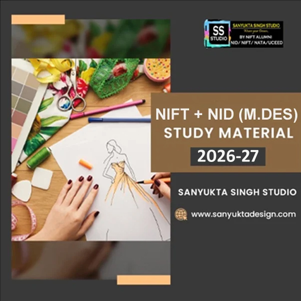 NIFT + NID (MDES) STUDY MATERIAL 3500 INR